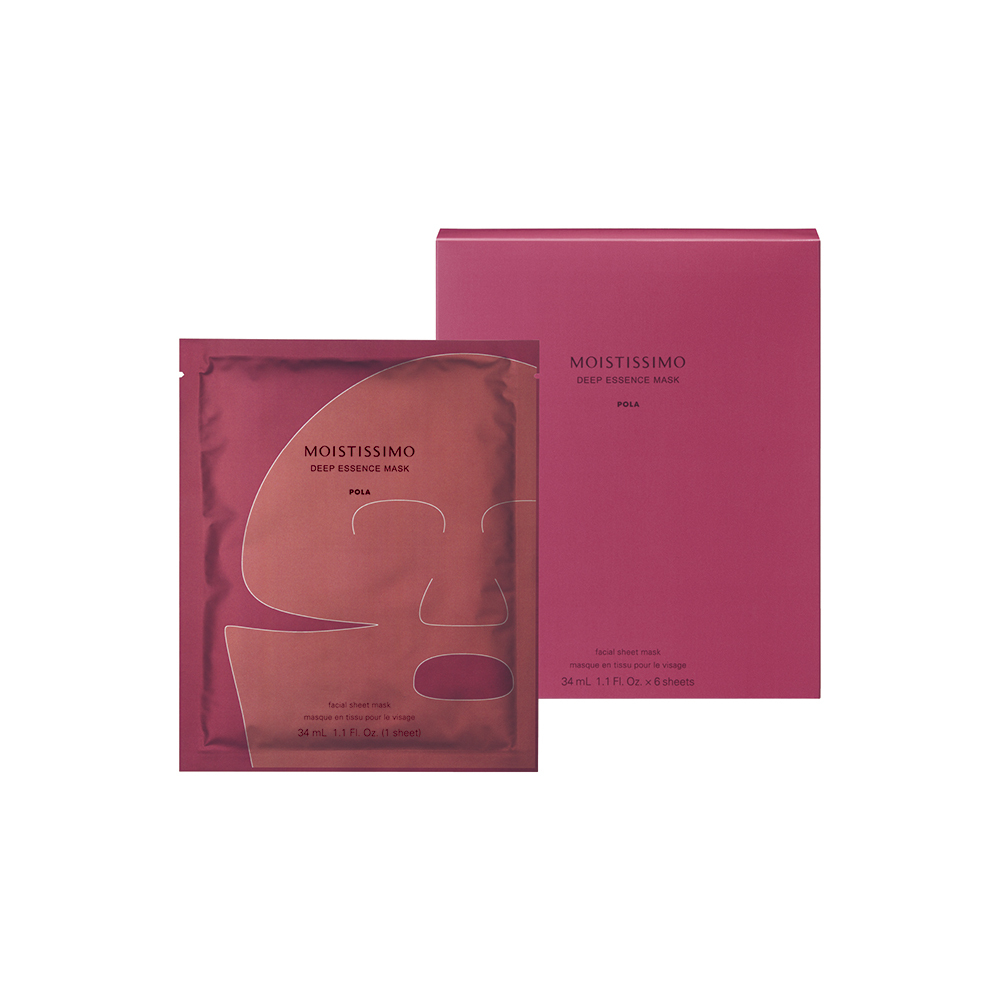 POLA MOISTISSIMO Deep Essence Mask 34ml (1 piece) × 6 packs 深層精華面膜 一盒6片