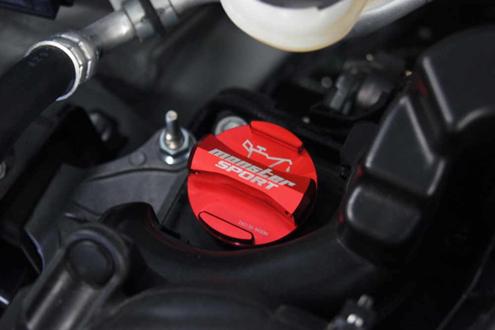 MONSTER SPORT 機油蓋(紅) SUZUKI SWIFT SPORT ZC33S