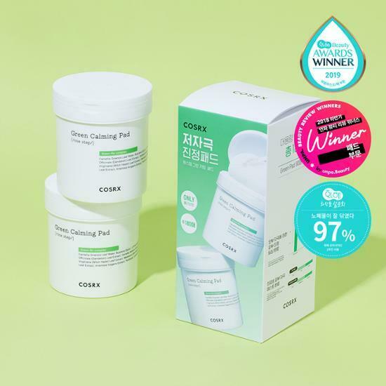[ COSRX ] Green Hero Calming Pad Duo Set (90P+90P)