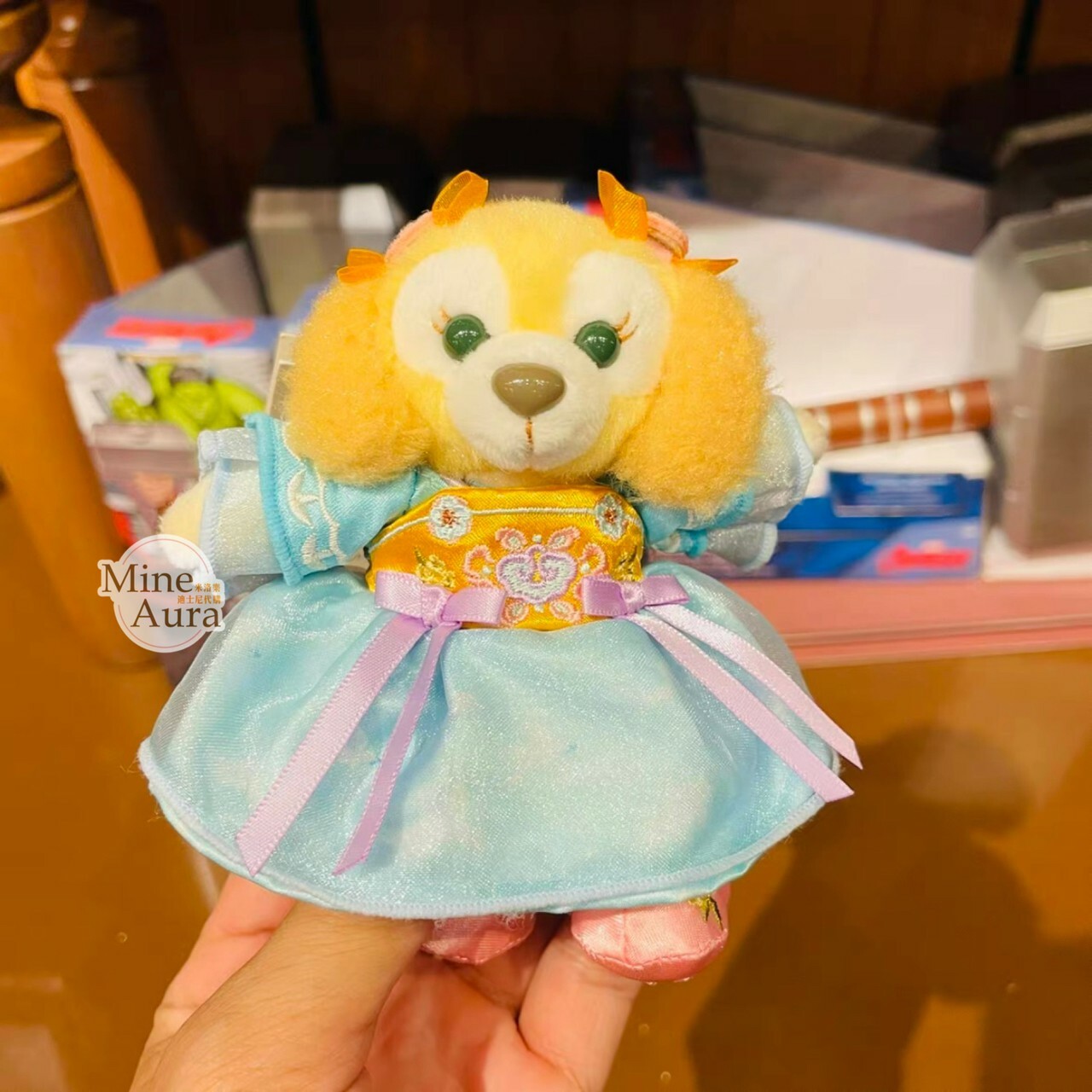 (現貨) 2023 中秋 達菲 Duffy 和朋友們系列 可琦安 餅乾 CookieAnn 鑰匙圈 吊飾 -上海迪士尼樂園