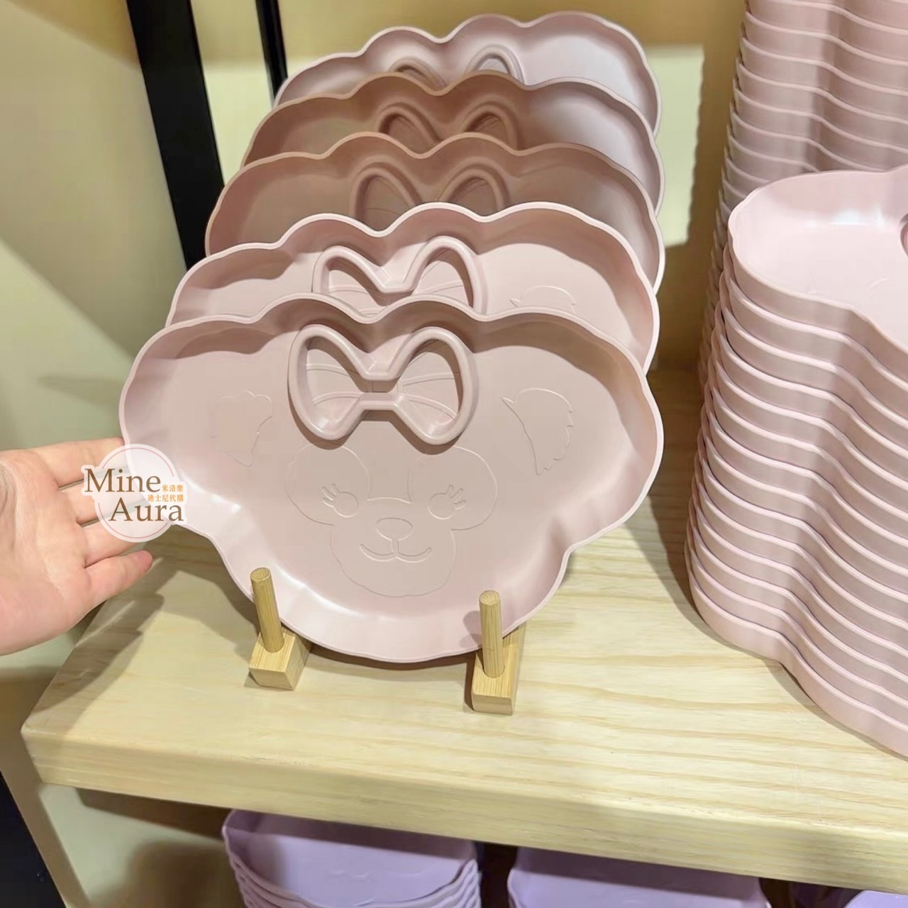 雪莉玫 ShellieMay 大頭 造型 餐盤 廚房用品 -上海迪士尼樂園