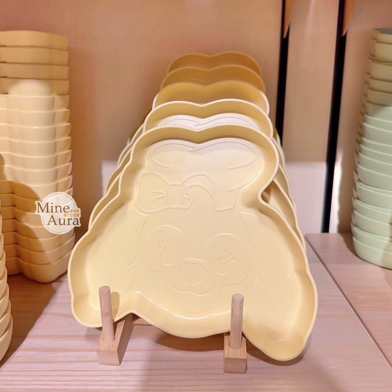 可琦安 餅乾 CookieAnn 大頭 造型 餐盤 廚房用品 -上海迪士尼樂園