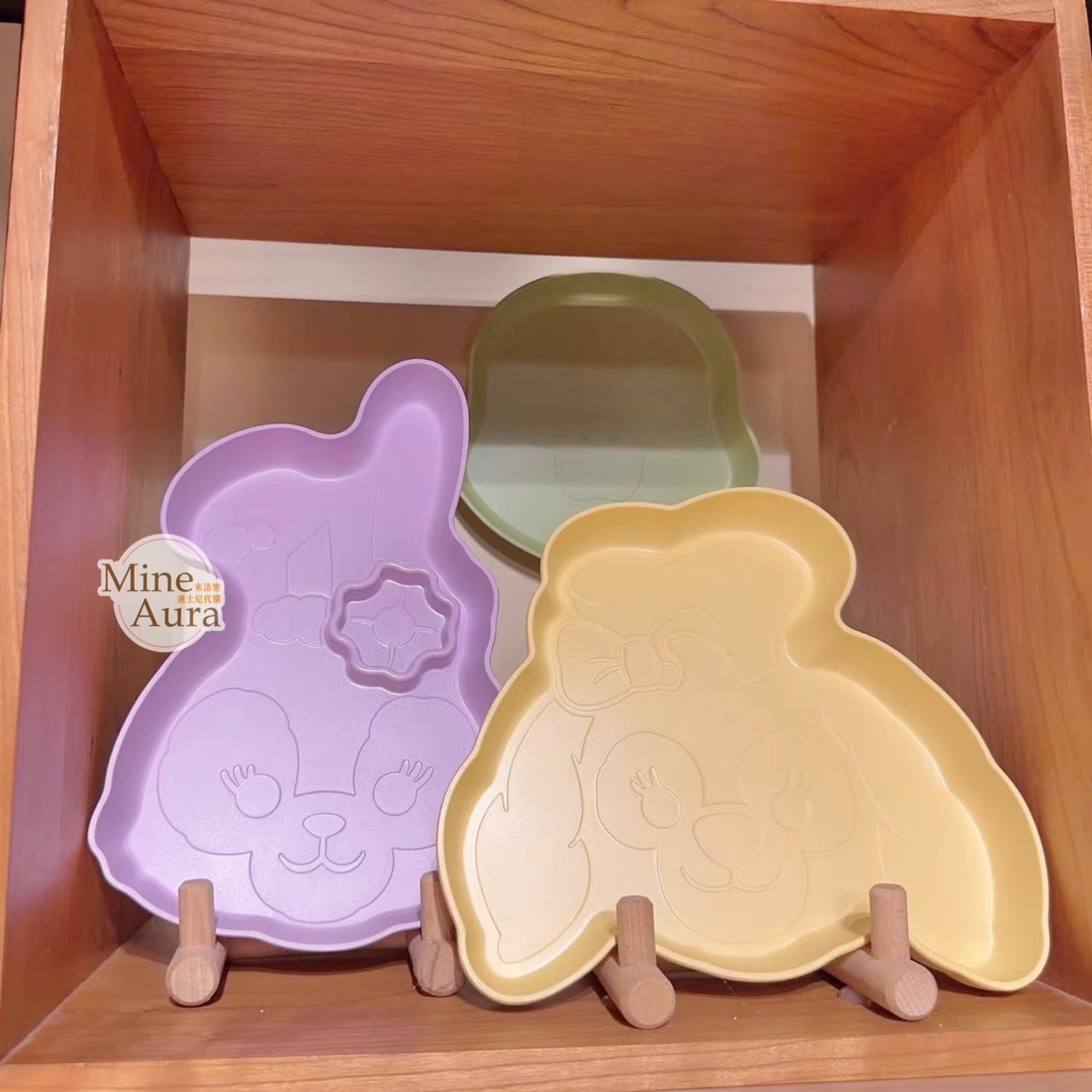 可琦安 餅乾 CookieAnn 大頭 造型 餐盤 廚房用品 -上海迪士尼樂園