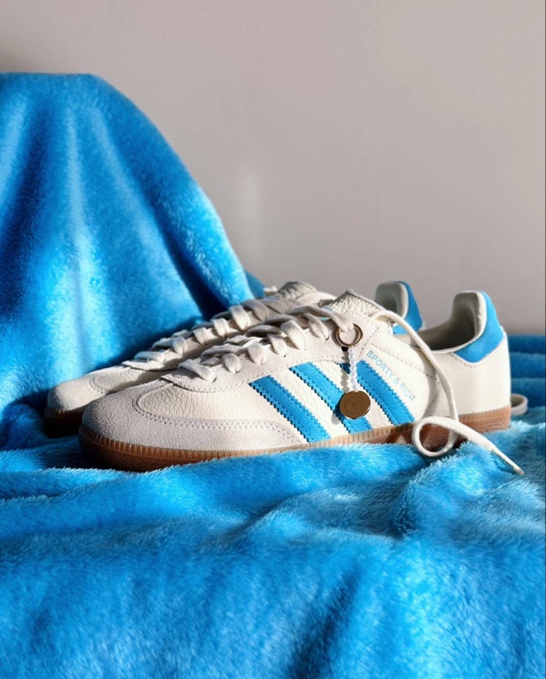 Adidas originals x Sporty & Rich Samba 糖果配色  德訓鞋