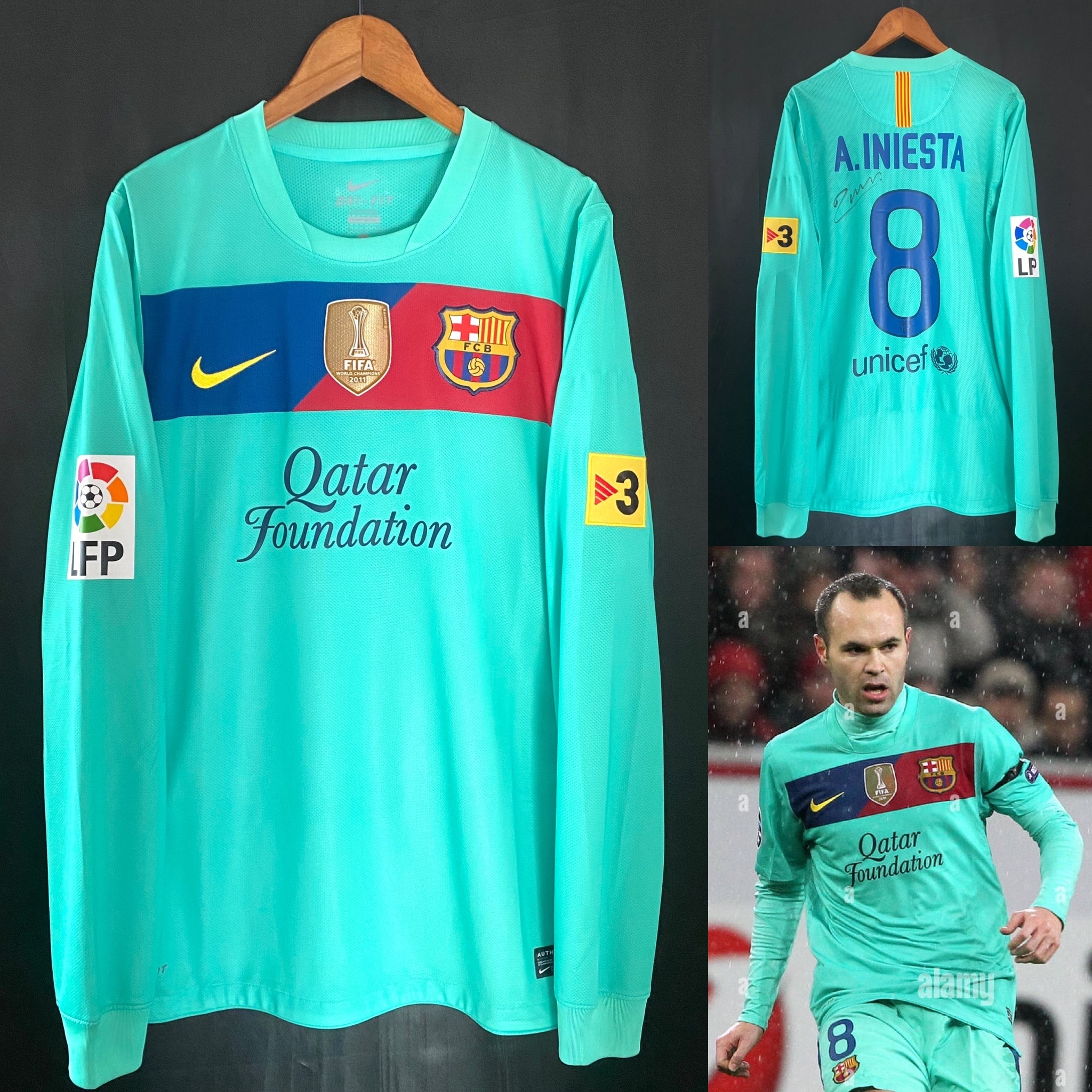 BARCELONA 2012 2013 HOME FOOTBALL SOCCER SHIRT JERSEY