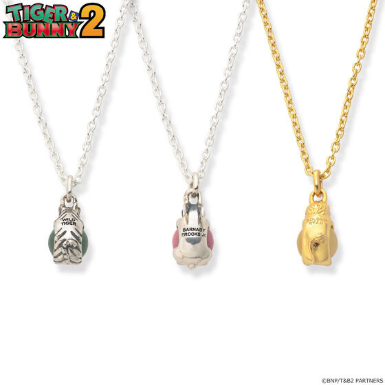211788 Pbandai 預訂2024/9月 TIGER & BUNNY 2×JAM HOME MADE ネックレス（全3種）頸鏈