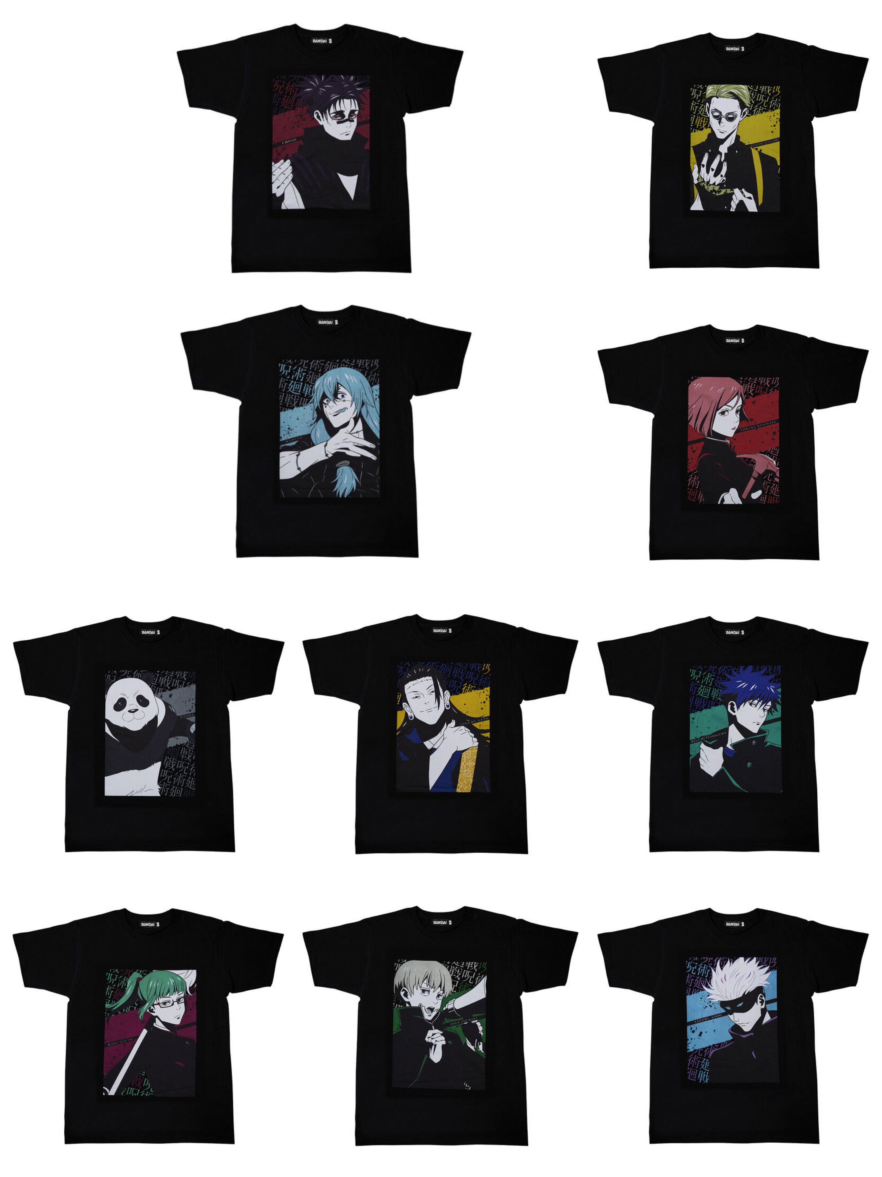 Pbandai 預訂2024/5月 呪術廻戦 Tシャツコレクション－捌－