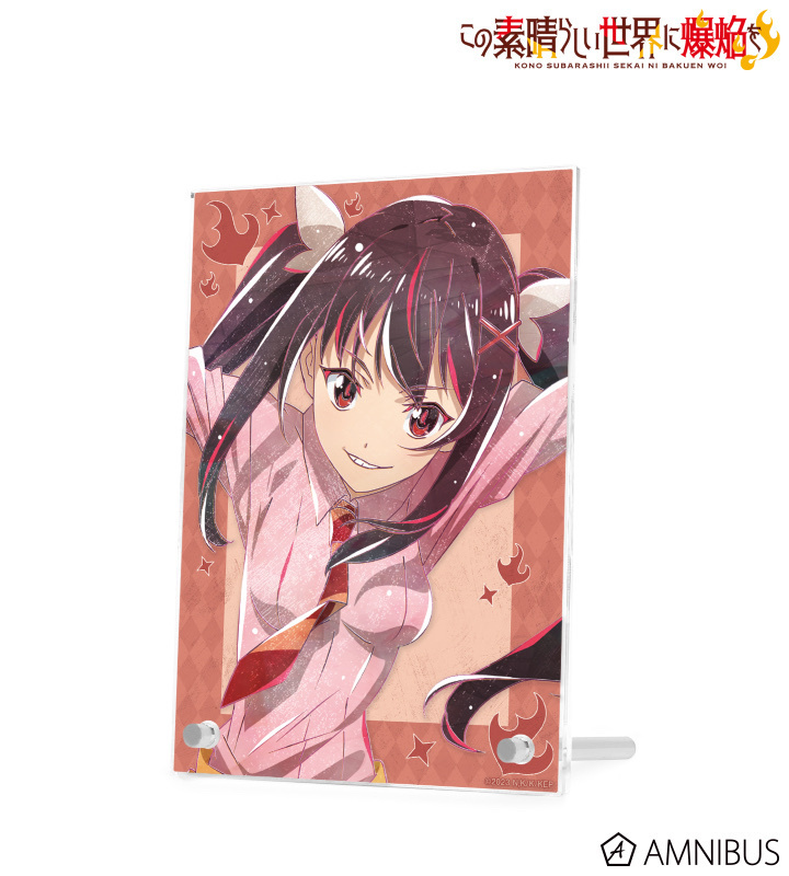 預訂2024/1月 この素晴らしい世界に爆焔を！Ani-Art ダブルアクリルパネル 相架擺設