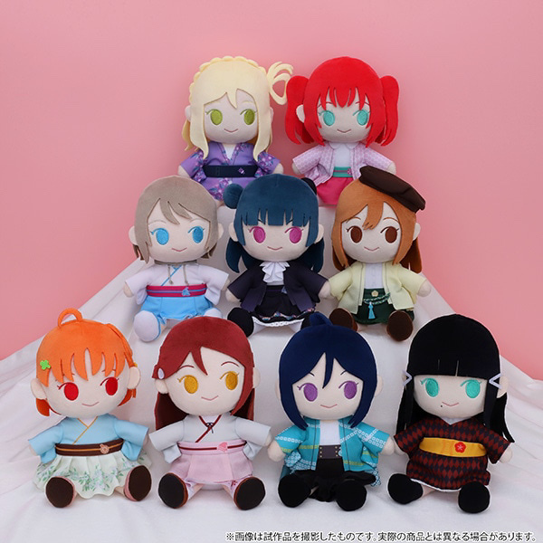 MOVIC 預訂2023/12月 ラブライブ！サンシャイン!!　ぬいぐるみ 毛公仔