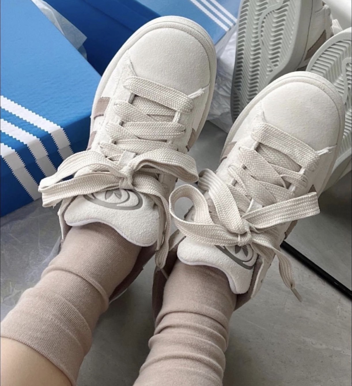 ADIDAS CAMPUS 00S 麵包鞋 三葉草 奶油榛果 大地色 奶茶色