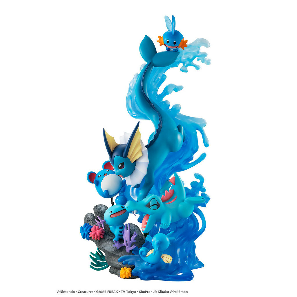 現貨 MEGAHOUSE G.E.M.EX Series Pokemon 精靈寶可夢 水屬性寶可夢 DIVE TO BLUE