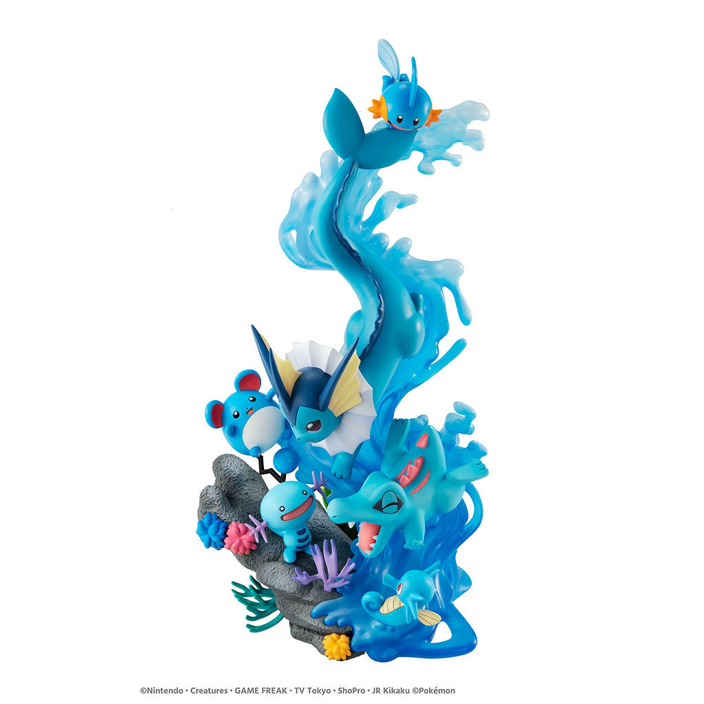現貨 MEGAHOUSE G.E.M.EX Series Pokemon 精靈寶可夢 水屬性寶可夢 DIVE TO BLUE