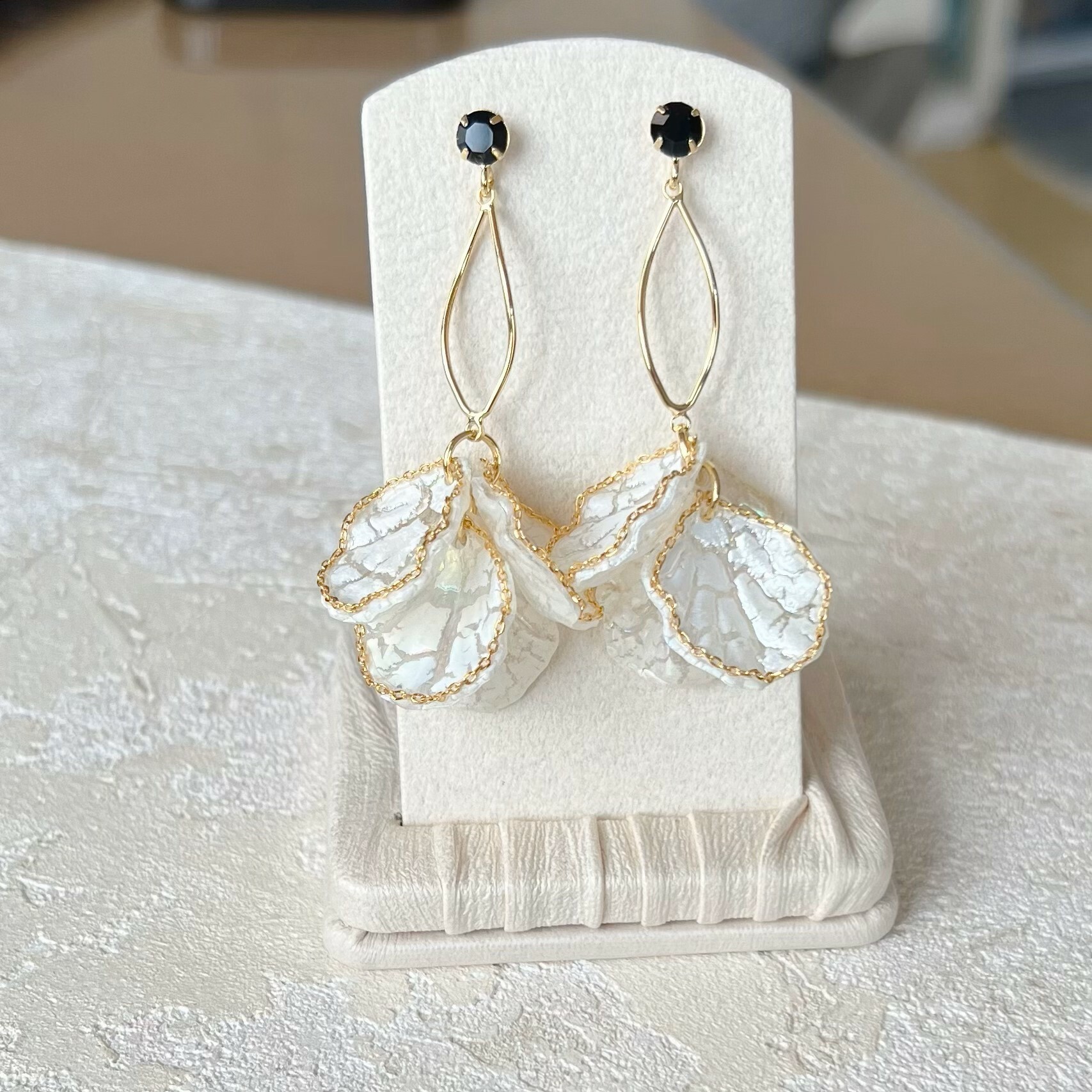 PY FASHION ACCESSORY : FLORAL EAR RING (PY0902)