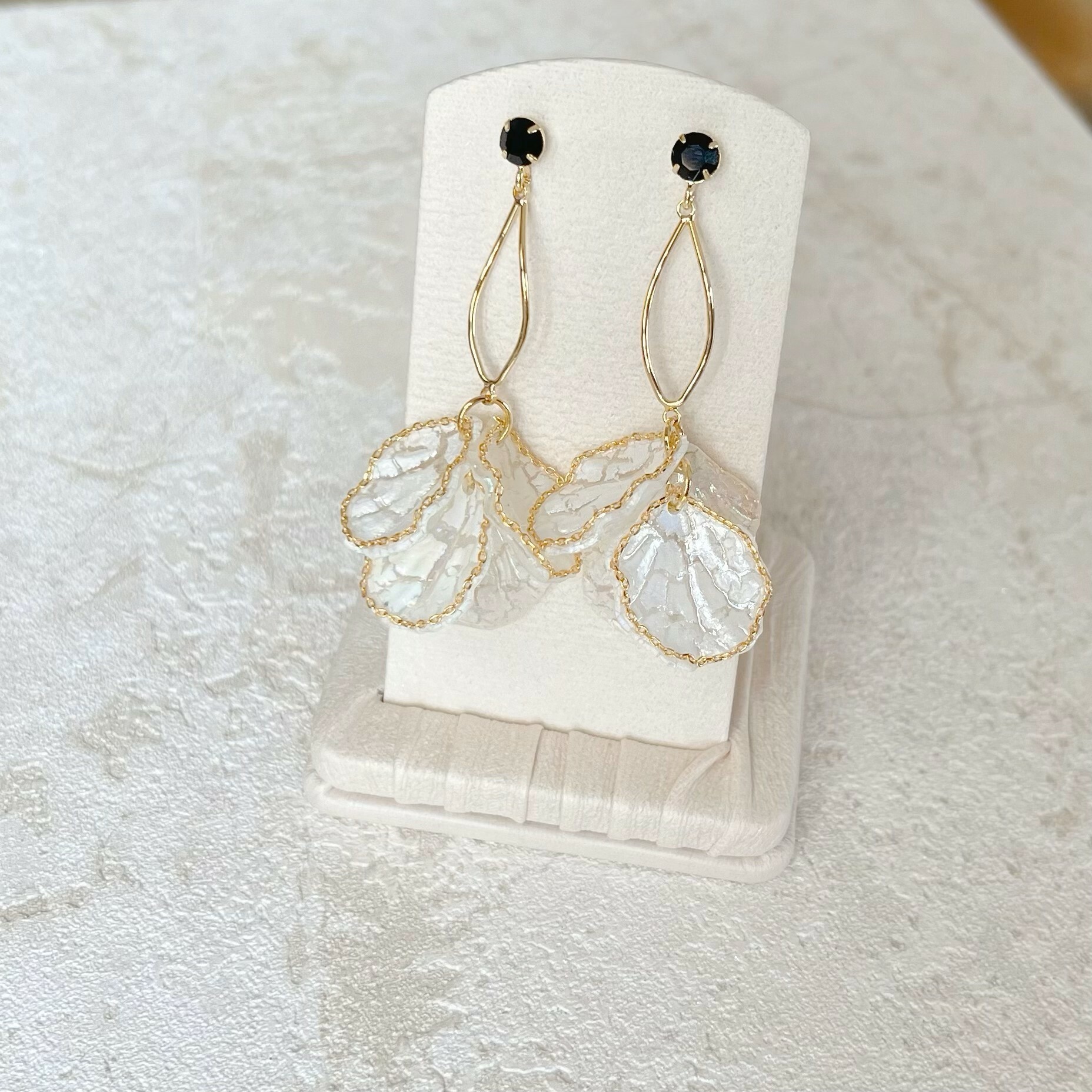 PY FASHION ACCESSORY : FLORAL EAR RING (PY0902)