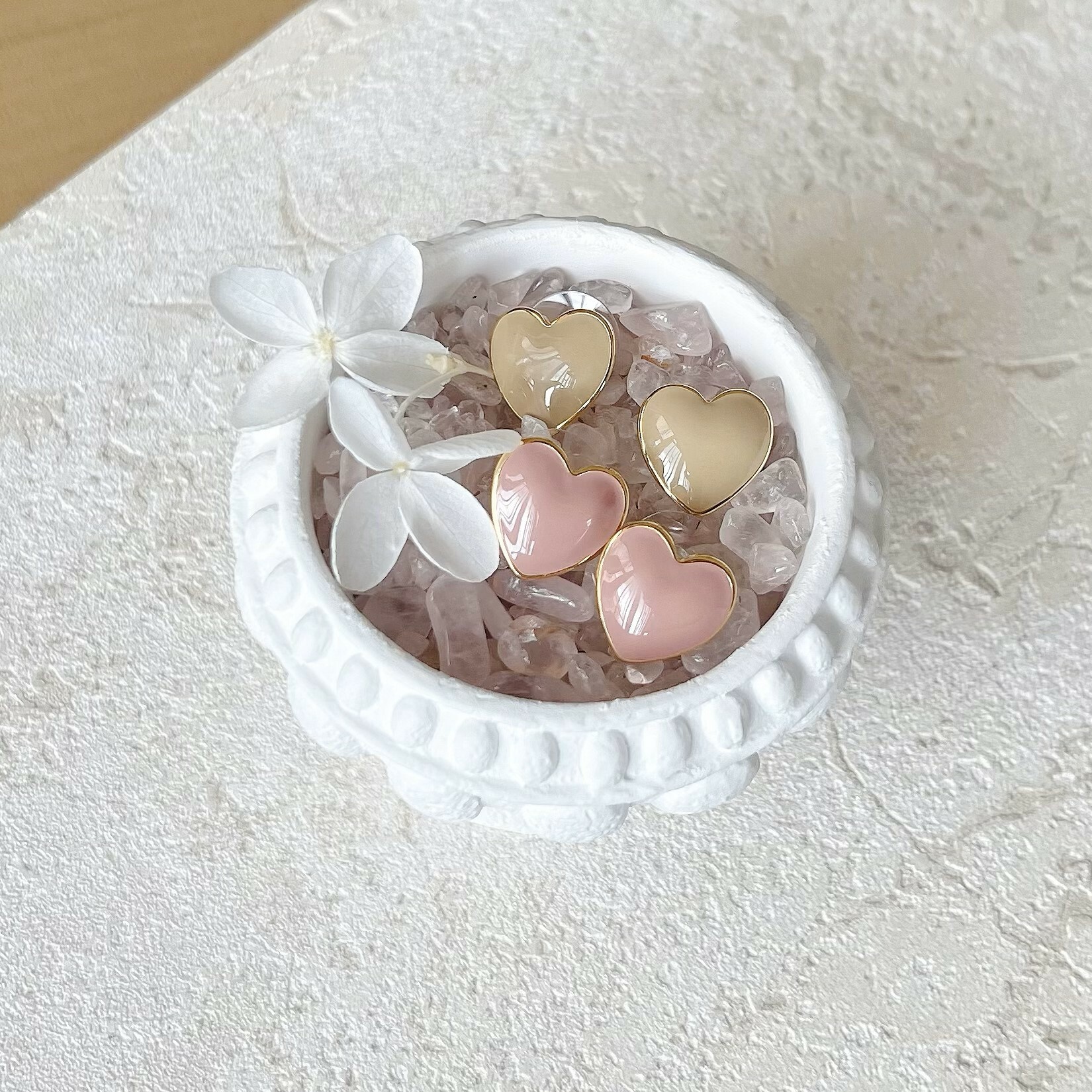 PY FASHION ACCESSORY : HEART SHAPE EAR RING PY0907