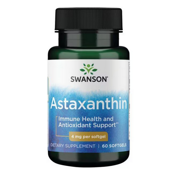 【Swanson】Astaxanthin 蝦青素 4mg 60粒