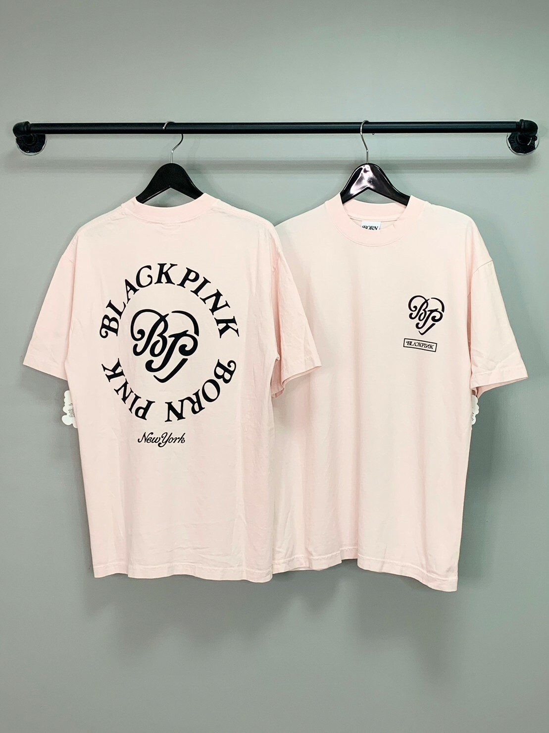 BLACKPINK x VERDY BORN PINK POP-UP 限定週邊字體圓圈粉色短袖