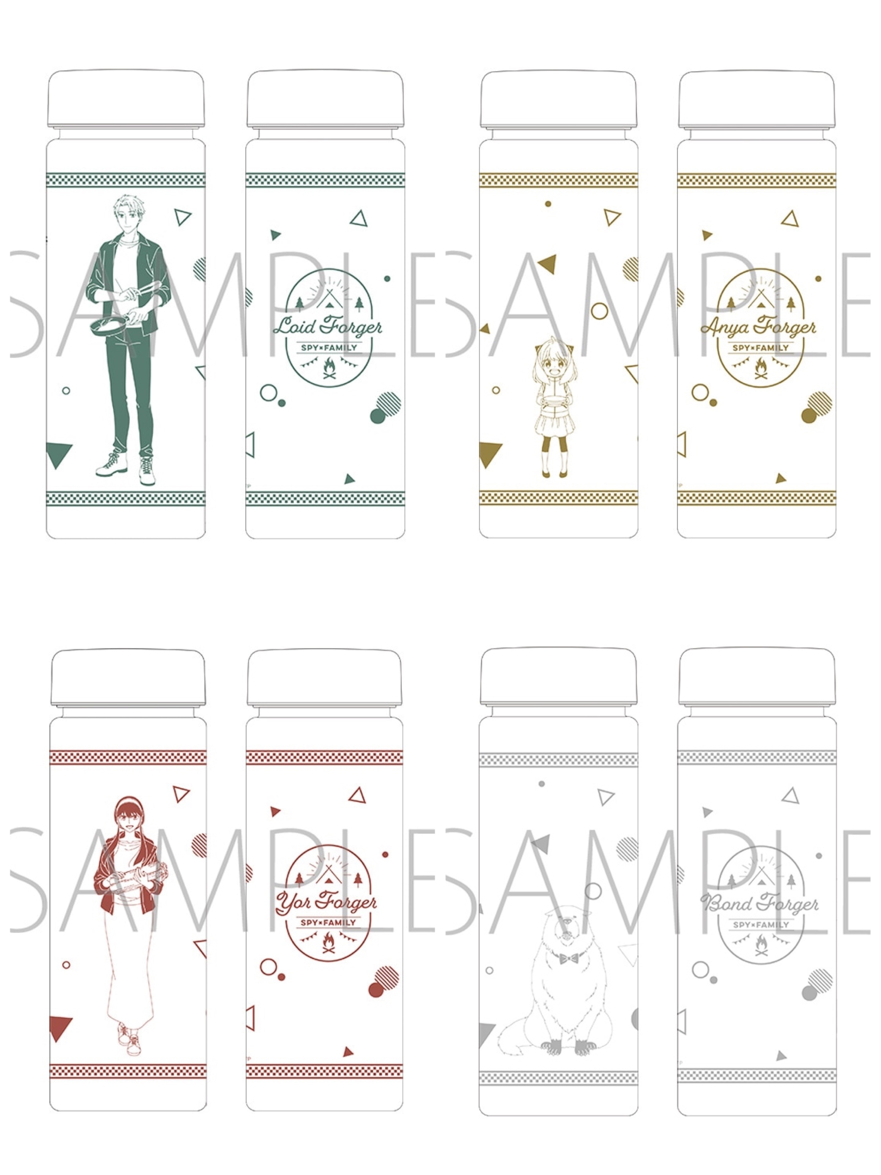 MOVIC 預訂2023/11月 TVアニメ「SPY×FAMILY」　クリアボトル　キャンプ　ボンド 水樽