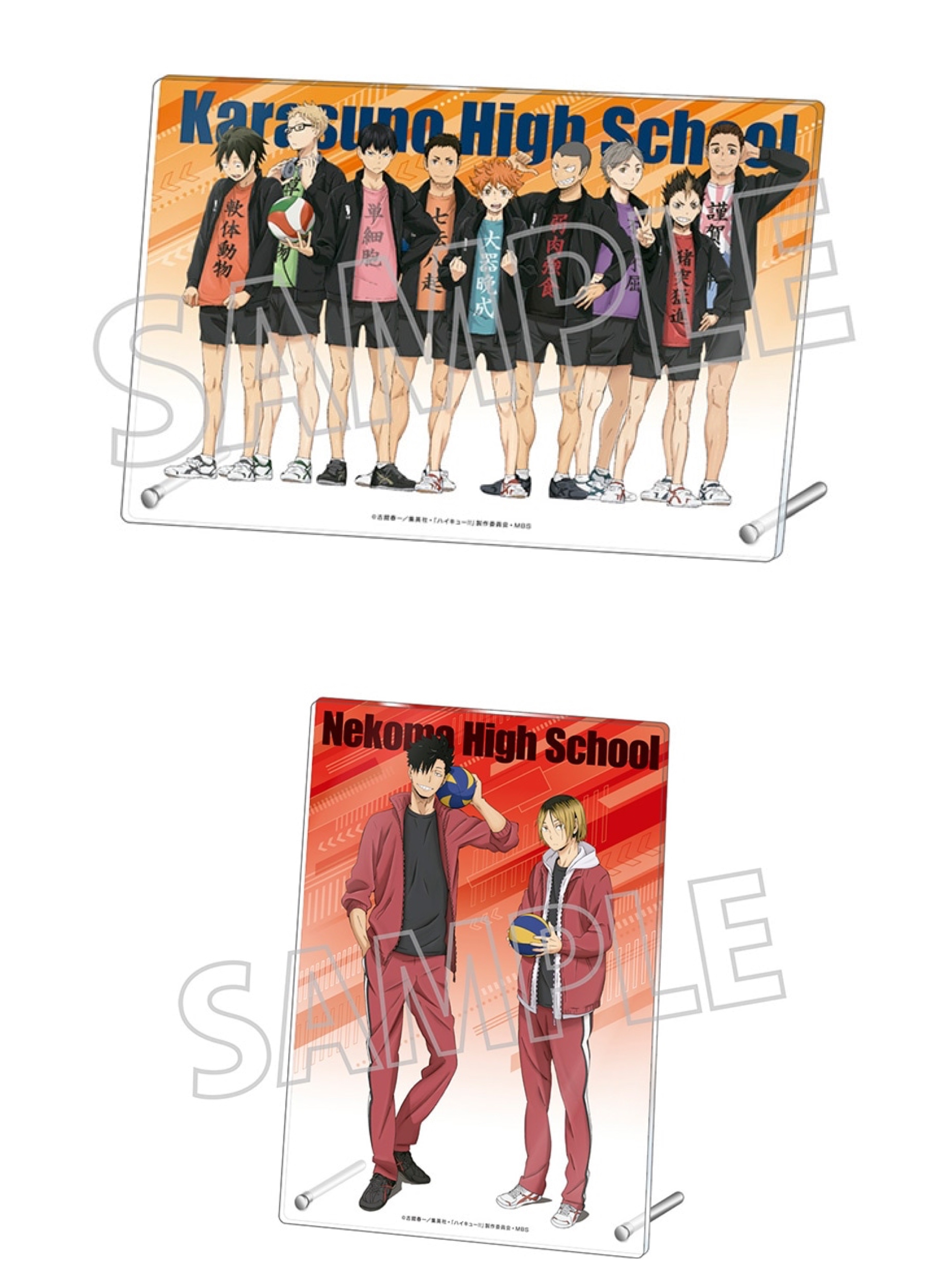 MOVIC 預訂2023/10月 ハイキュー!!　アクリルアートパネル 相架擺設