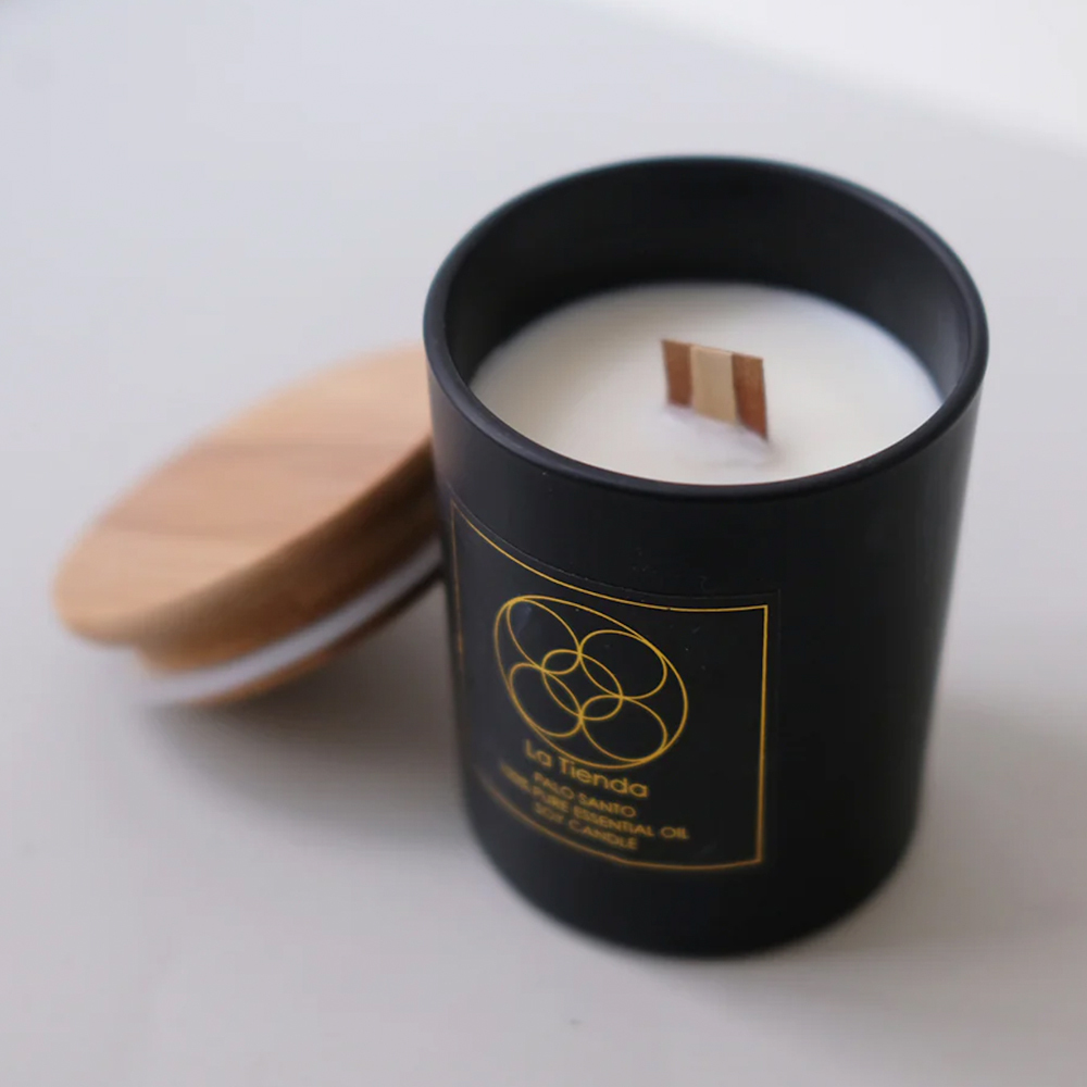 La Tienda - 印加聖木 天然精油香氛蠟燭（居家室內空間淨化能量香氛）