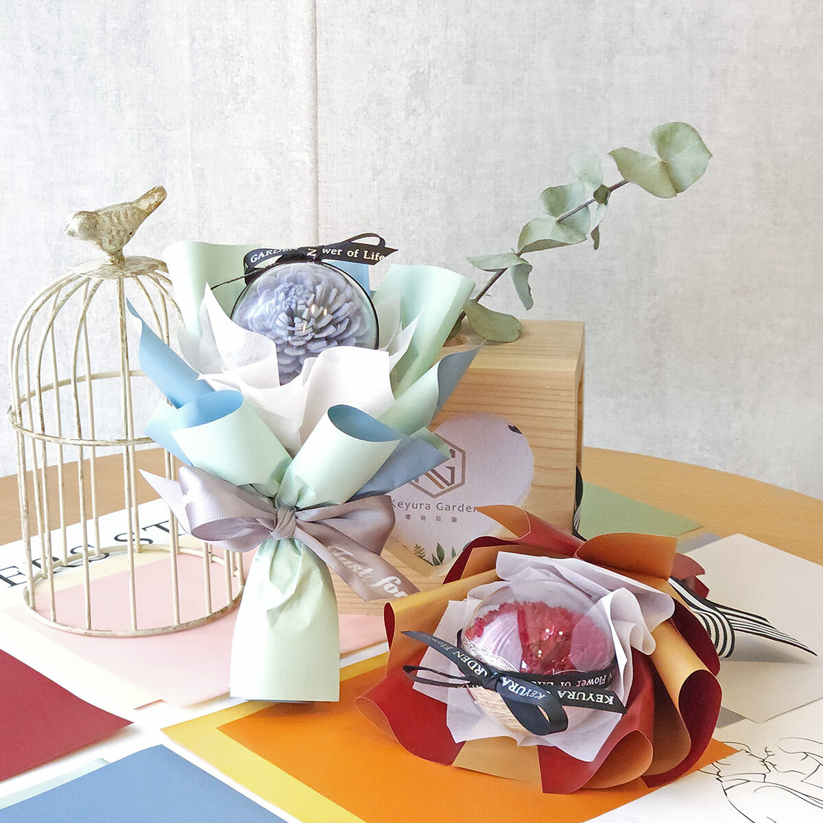 D15｜魔法球小花束DIY材料包