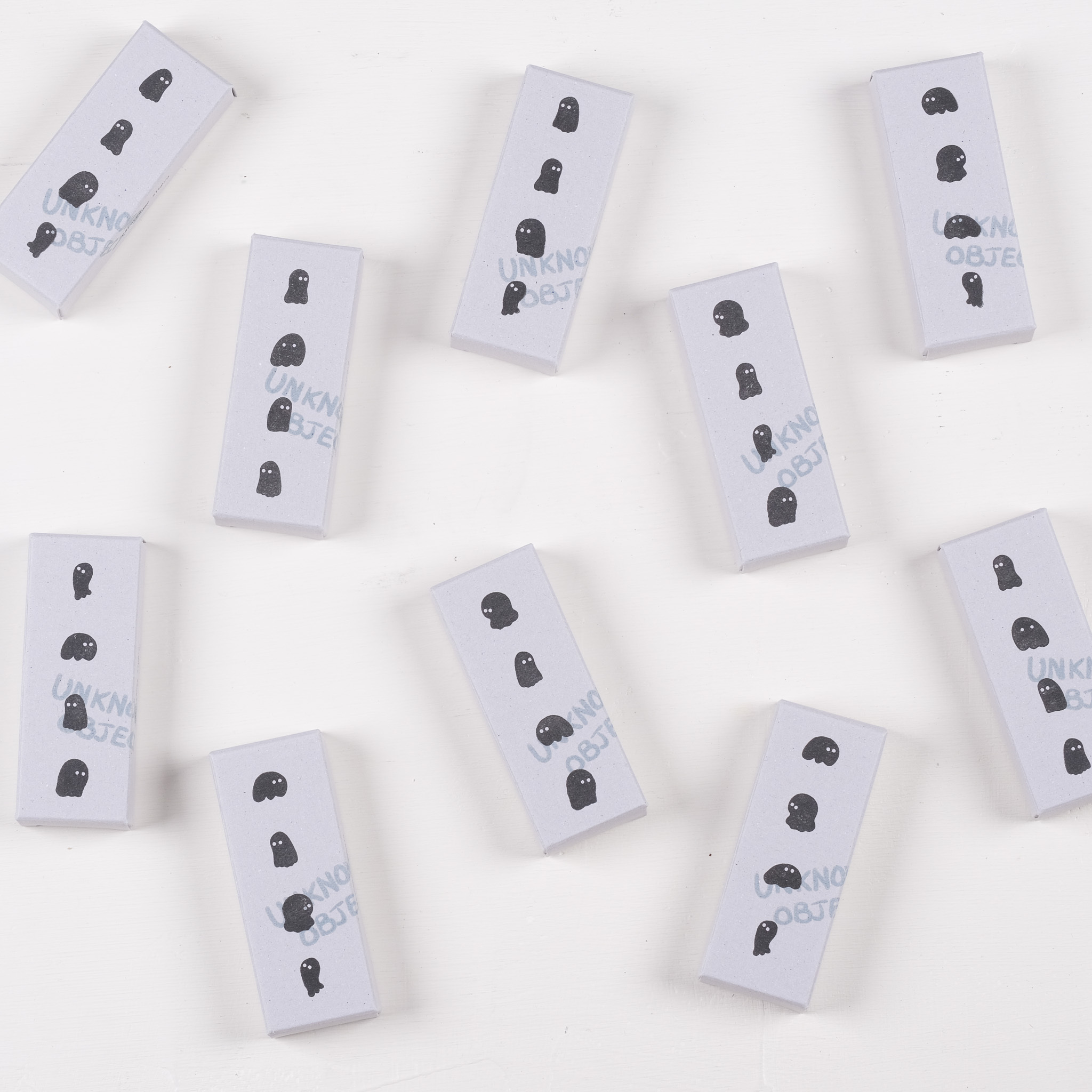 不明物體棒 膠版印章 (隨機款式) ｜一分之一工作室 台灣