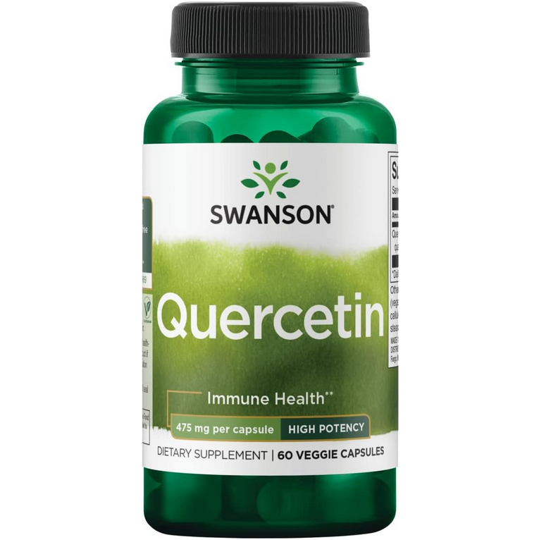 【Swanson】Quercetin 槲皮素(槲黃酮) 475mg 60顆