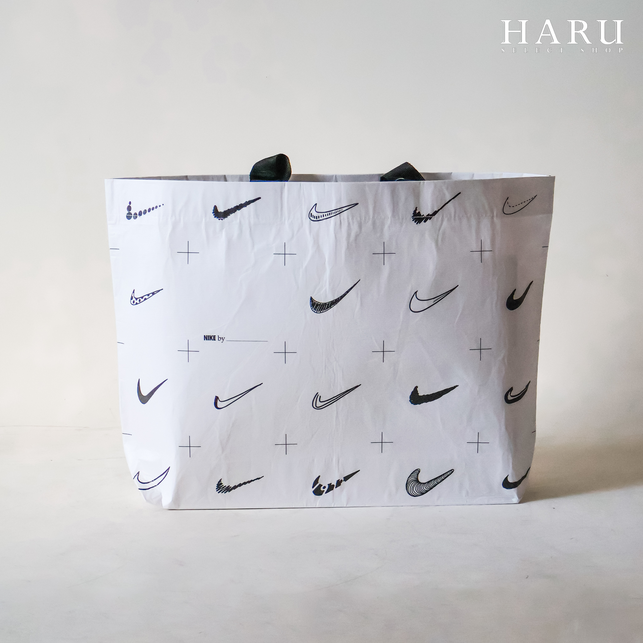 NIKE BAG 上海TX潮流店限定款防潑水大中小環保購物袋