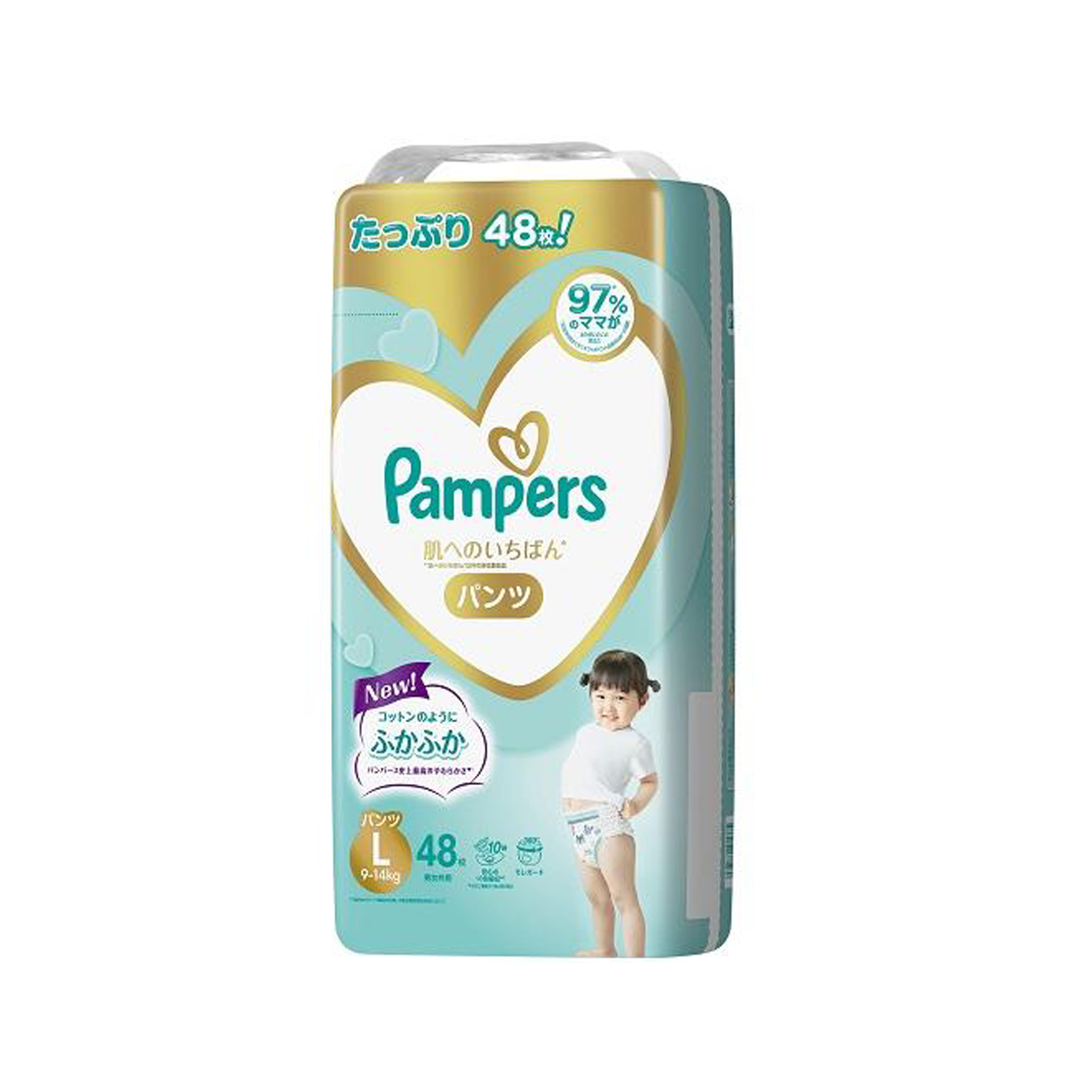 Pampers 幫寶適 - Pampers Ichiban 拉拉褲 大碼 PL48片 (日本本土版)