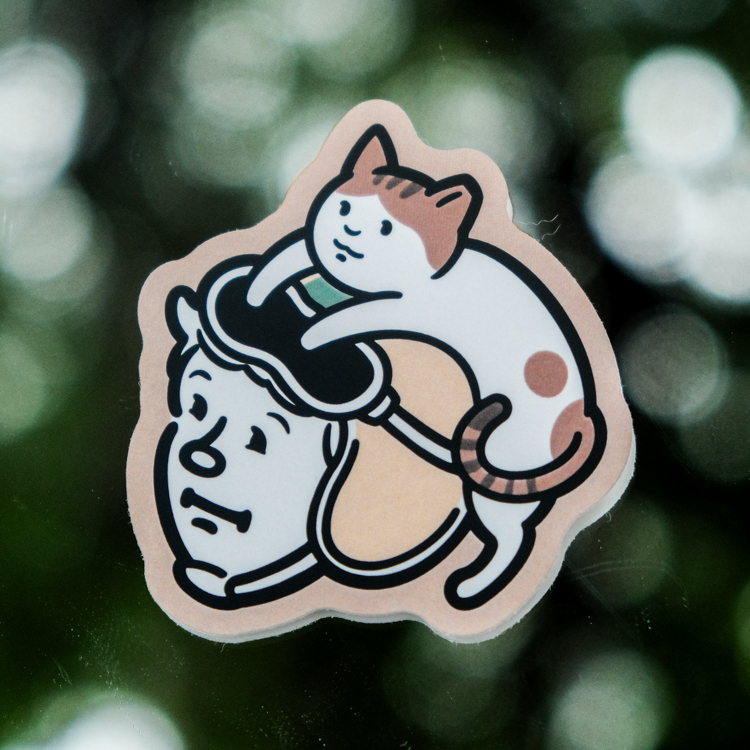 SPPPP｜Flying Boys｜霧面防水貼紙｜一起去兜風