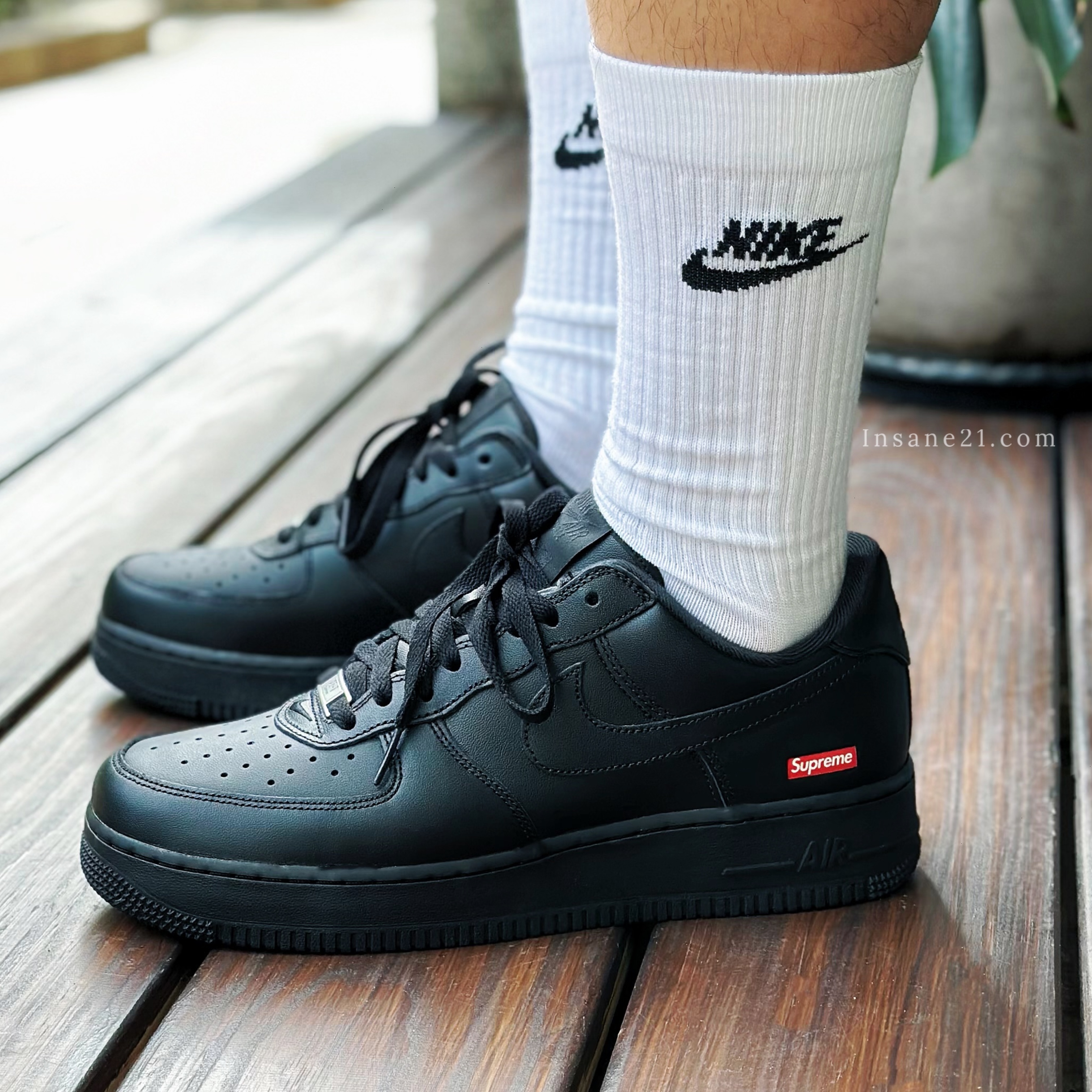 SUPREME X NIKE AIR FORCE 1 BOX LOGO 白聯名款CU9225-100