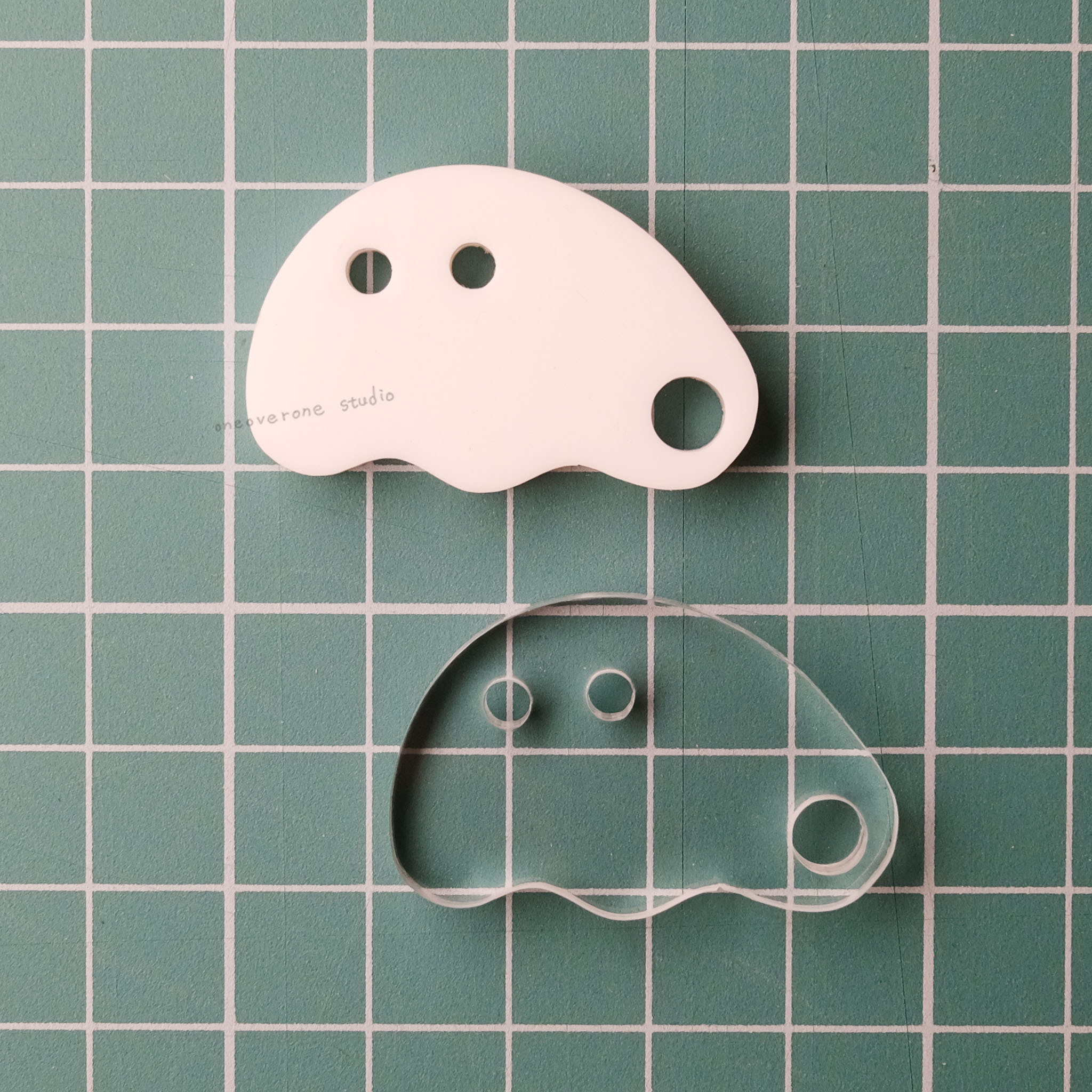 歐姆蛋 不明物體 5mm壓克力掛飾 ｜一分之一工作室 台灣