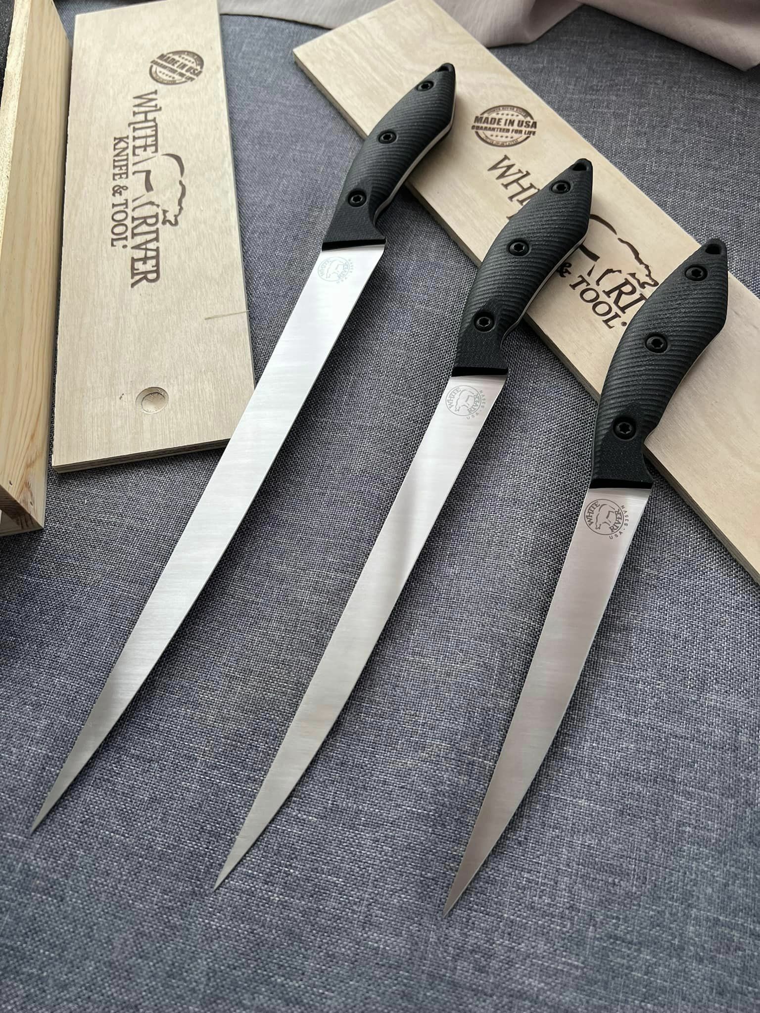 White River Knives And Tool 白河刀具 Pro Fillet 專業魚刀