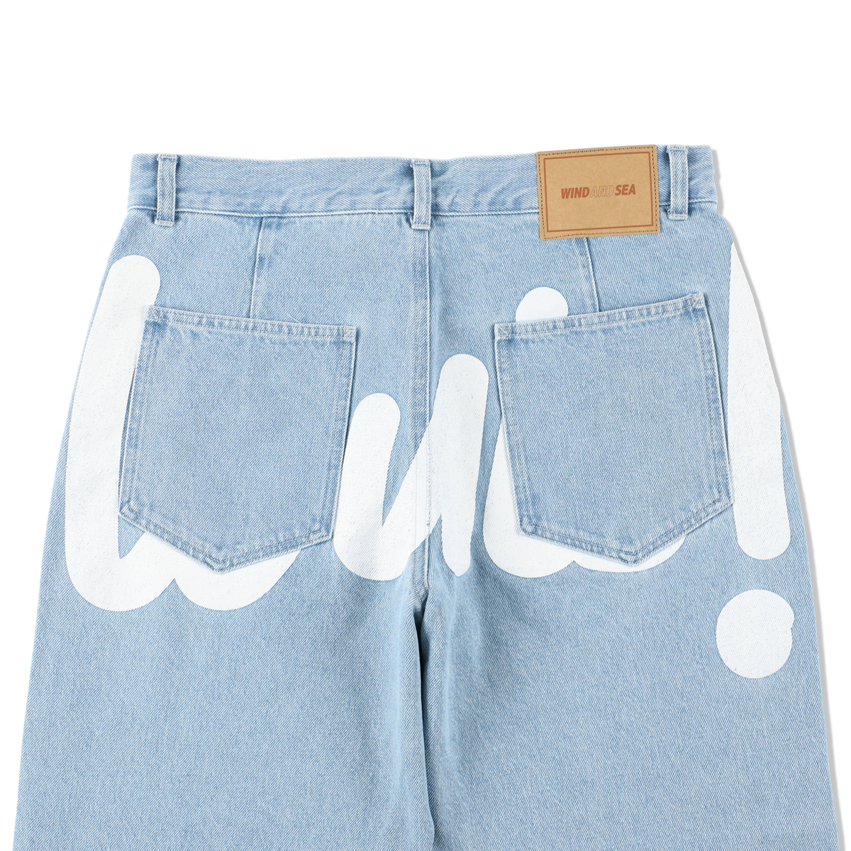 RON LOUIS X WIND AND SEA DENIM PANTS