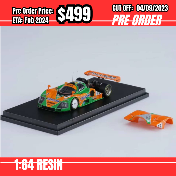 PO-$499 * YM Model * 1:64 Mazda 787B #55 [OD02/09]