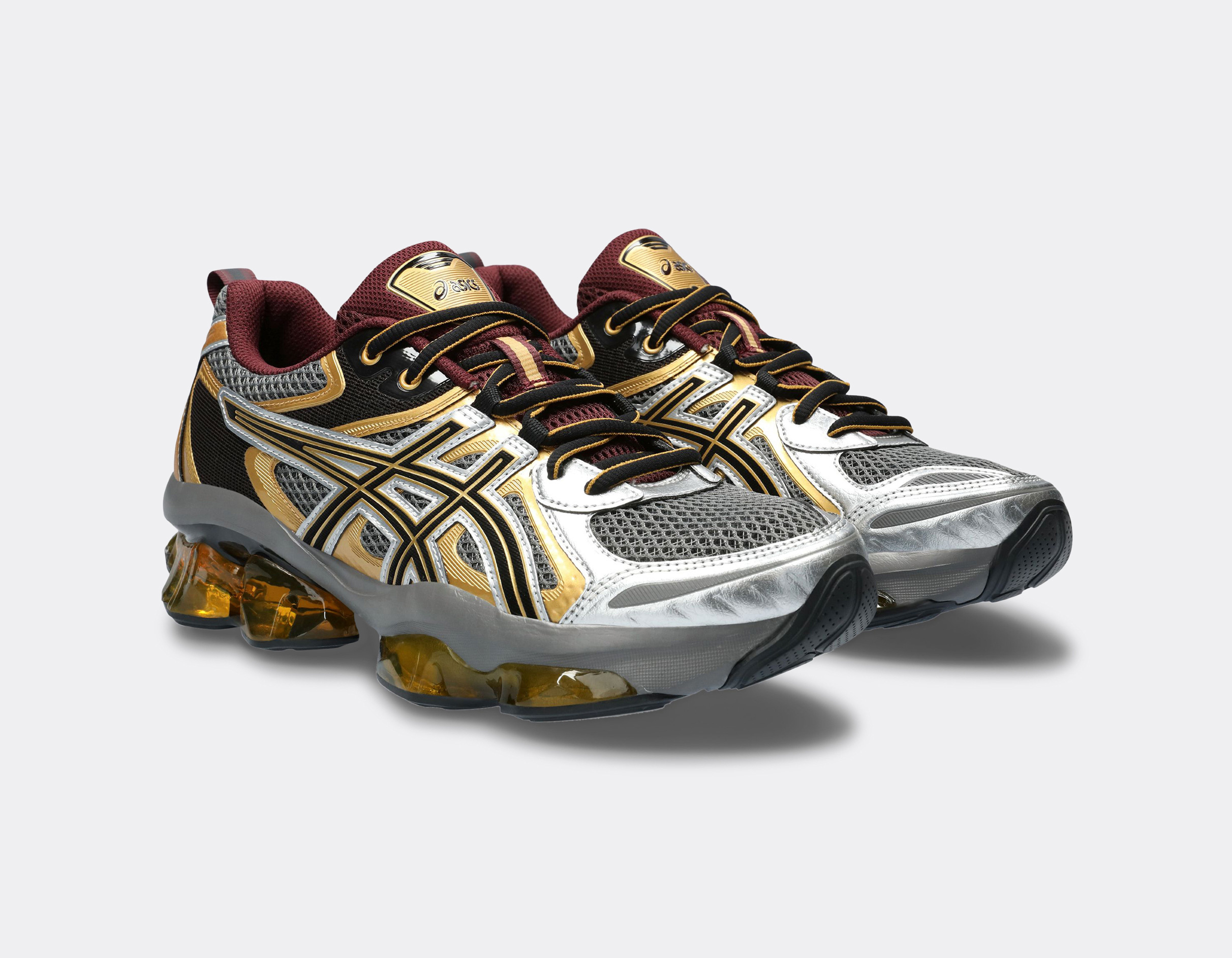 Asics Gel-Quantum Kinetic 緩震 復古 慢跑鞋 黃 1203A270-021