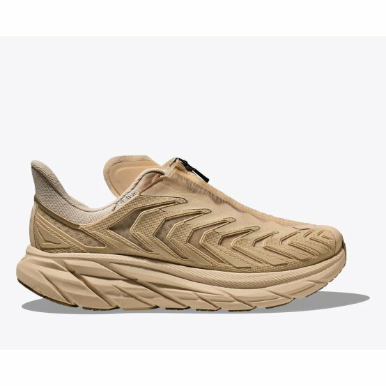 HOKA PROJECT CLIFTON  緩震 復古 休閒鞋 越野鞋 黃 1127924-SSDD