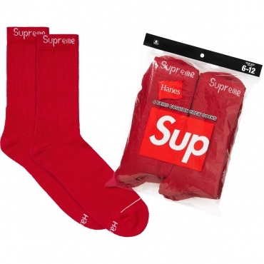 【Focus Store】預購 Supreme FW23 Week 1 襪子 紅色 SUP-FW23-0801-0804