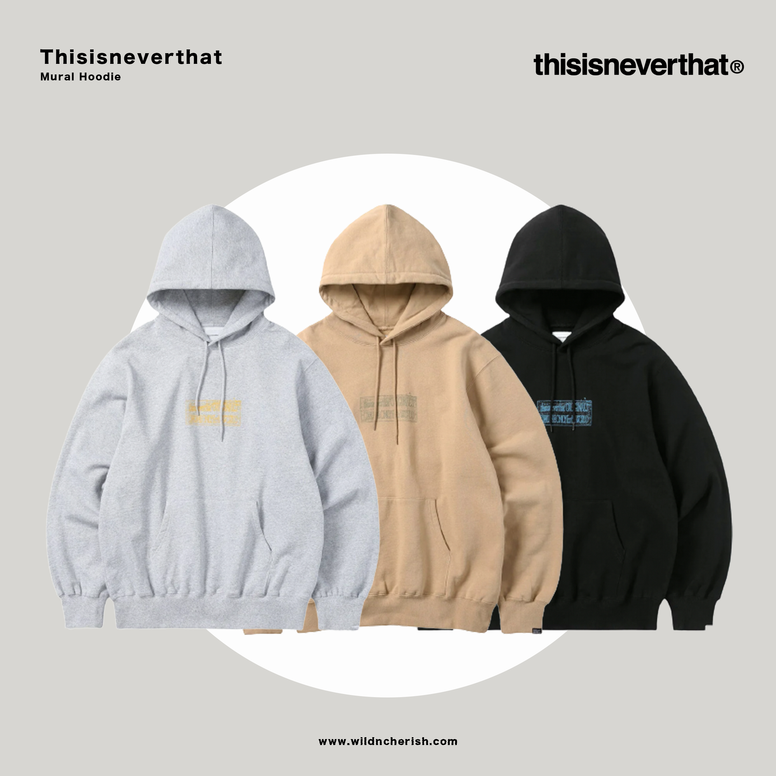 預訂| Thisisneverthat Mural Hoodie 有帽衛衣