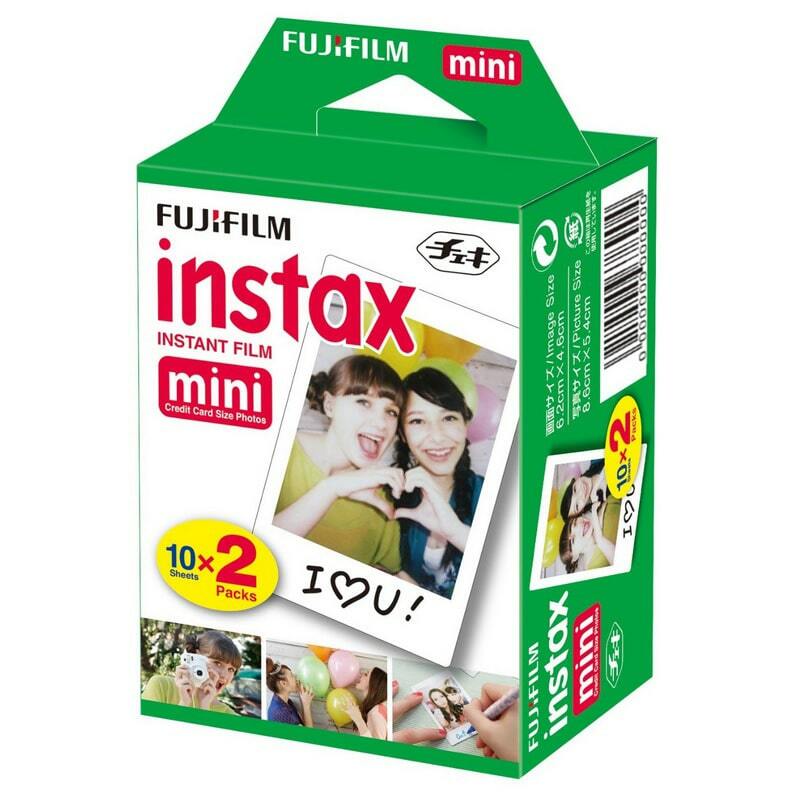 FUJIFILM INSTAX MINI 富士即影即有菲林相紙 10/20張 (白邊框孖裝)