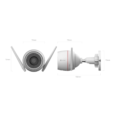 Ezviz C3TN Outpro 2K Outdoor Smart Wi-Fi Camera