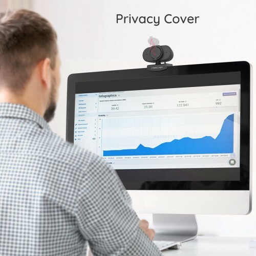 Foscam W41 超高清 2K 40MP USB Webcam 電腦直播攝像頭