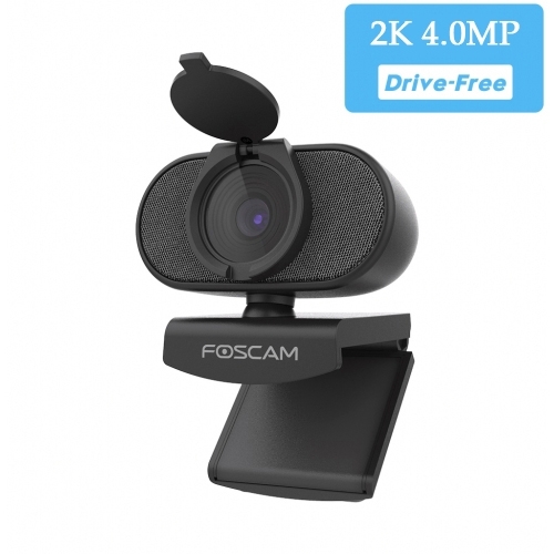 Foscam W41 超高清 2K 40MP USB Webcam 電腦直播攝像頭