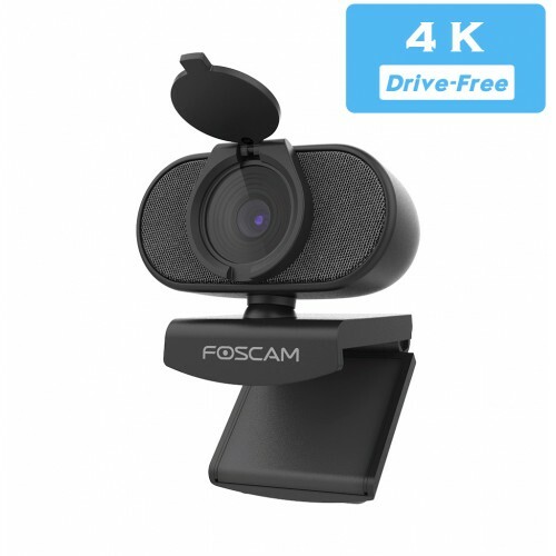 Foscam W81 超高清 4K 8MP USB Web Cam 自動降噪電腦直播攝像頭