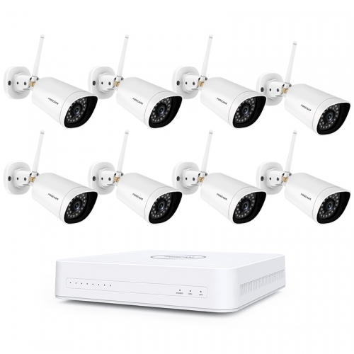 Foscam FN8108H(8 Ch NVR) + G4C(2K Camera) Wi-Fi Camera Set 8路超清網絡錄影機優惠套裝