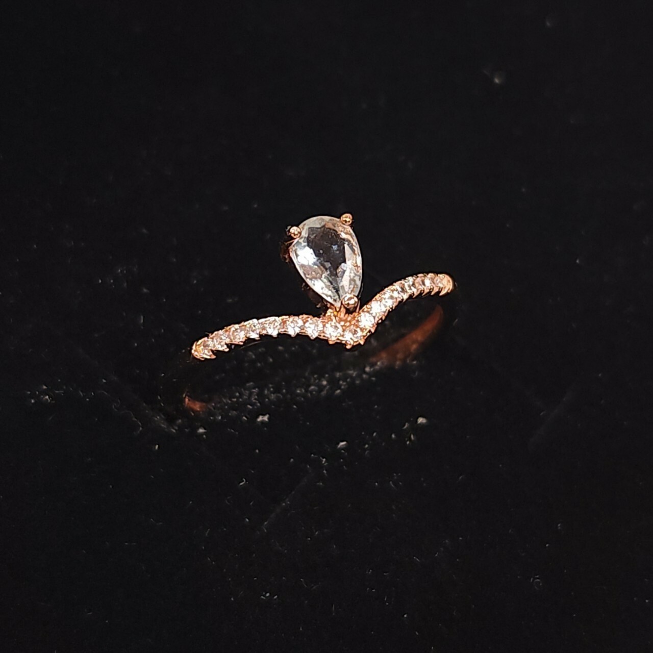 925銀戒指 海鷗托帕石戒指