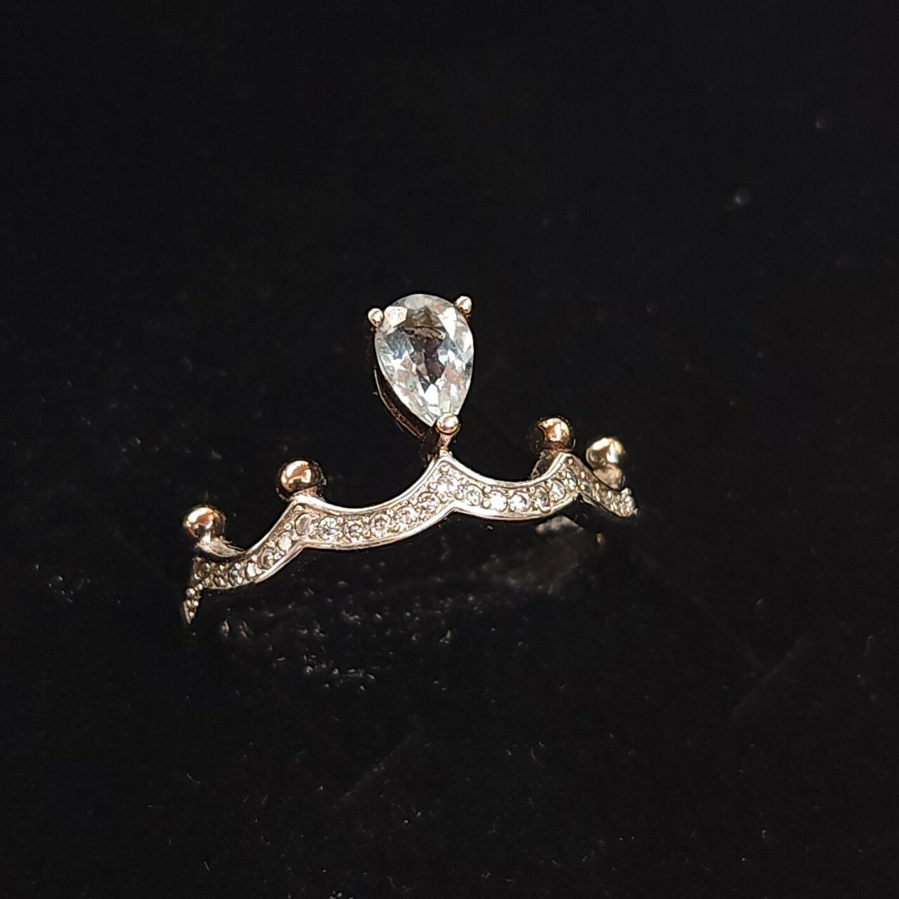 925銀戒指 藍托帕戒指