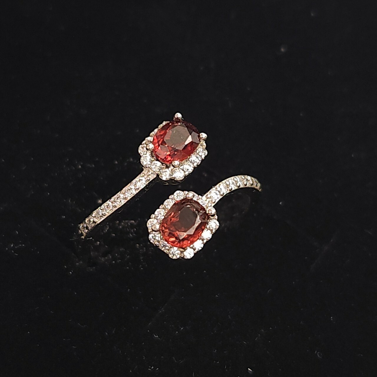 925銀戒指 紅石榴石戒指