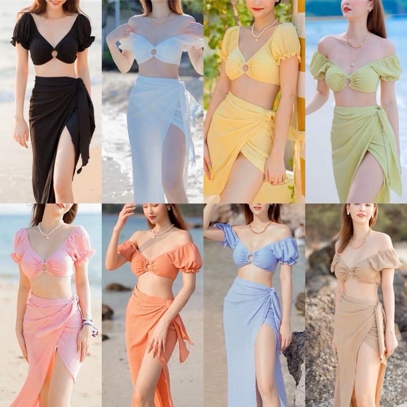 THS218 泰款渡假風 三件裝