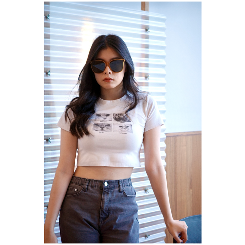 D-Dream 白日夢大框平面墨鏡 - 焦糖